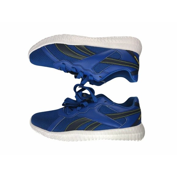 Adidas Blue Yellow White FV0370 shoes Size 7 Mens New No Box - Picture 7 of 11